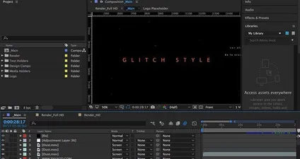 Adobe After Effects screenshot 1
